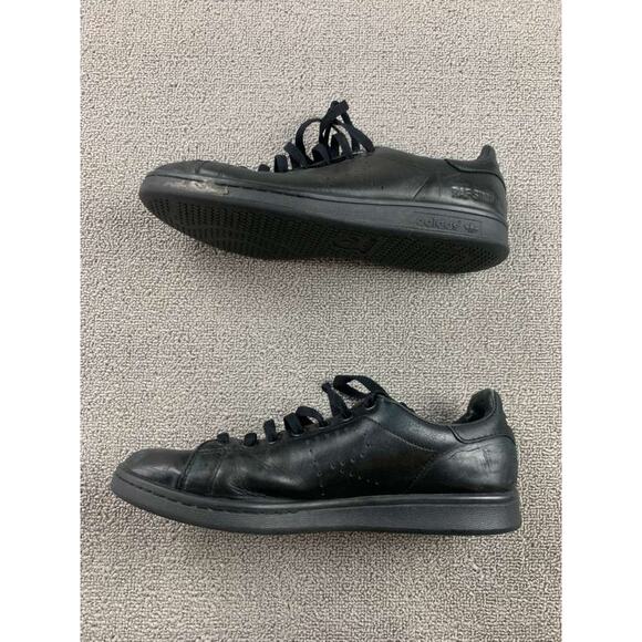 Adidas Stan Smith x Raf Simons Collab Sneakers Men US 9 Black B22545 Lace Up - Picture 8 of 8